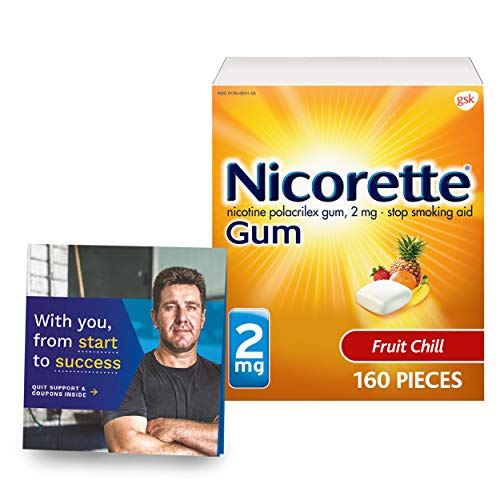 Nicorette Nicotine Gum With Quit Support System- 2Mg, Clear 160