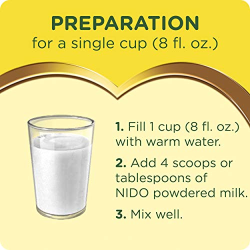 Nestle Nido Fortificada Dry Milk, 3.52 Lbs., 2 Count