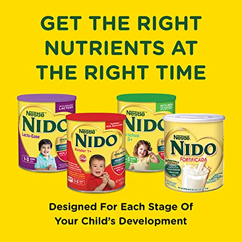 Nestlé Nido Kinder 1+ Powdered Milk Beverage, 56.32 Oz, Pack Of 2