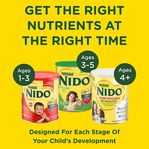 Nestle Nido Milk Powder, Imported, 400 Gm, 14.1-Ounce Cans Pa