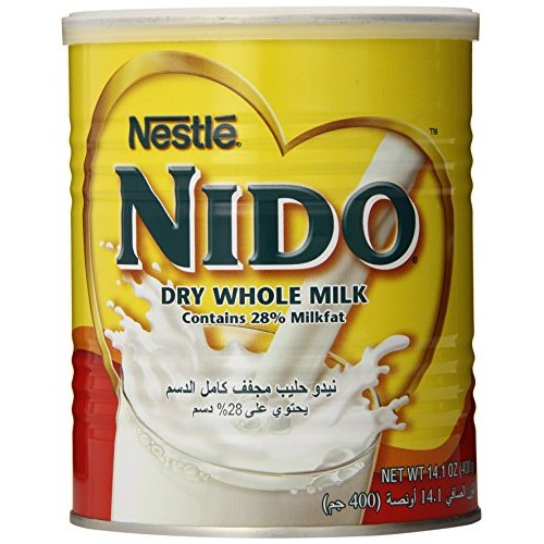 Nestle Nido Milk Powder, Imported, 400 Gm, 14.1-Ounce Cans Pa