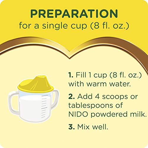 Nido Kinder 1+ Powdered Milk Beverage, 3.52 Pound, 1 Count