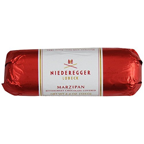 Niederegger Chocolate Covered Marzipan Loaf, 4.4-Ounce Pack Of 5