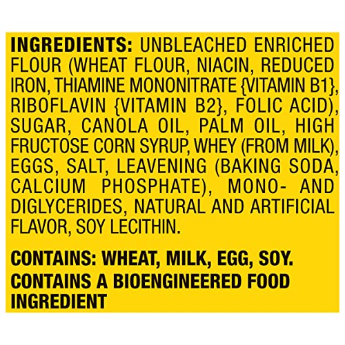 Nilla Wafers Mini Vanilla Wafer Cookies, 12 Snack Packs