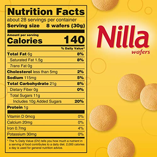 Nilla Wafers Vanilla Wafer Cookies, 11 Oz