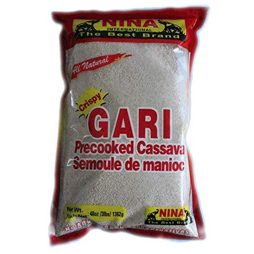 Nina White Garri - 15Pounds - 3Packs Of 5Lbs Each
