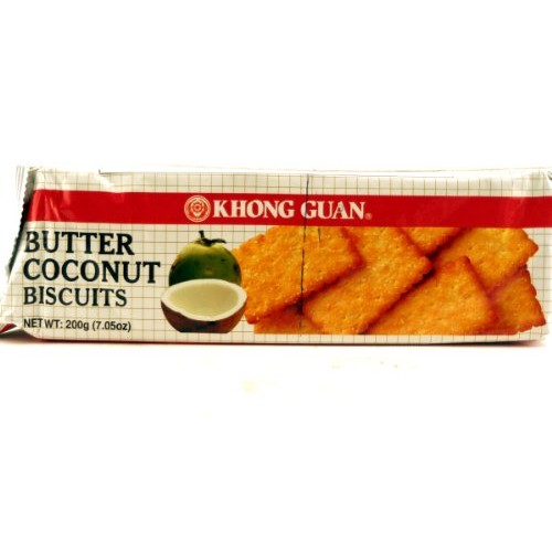 Khong Guan Biscuits Butter Coconut - 7.05Oz Pack Of 1 + One