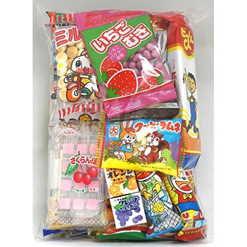 Assorted Japanese Junk Food Snack Dagashi Economical 20 Packs ...