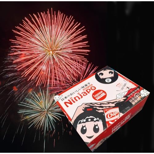 Assorted Japanese Junk Food Snacks Dagashi 30pcs Ninjapo Packa...