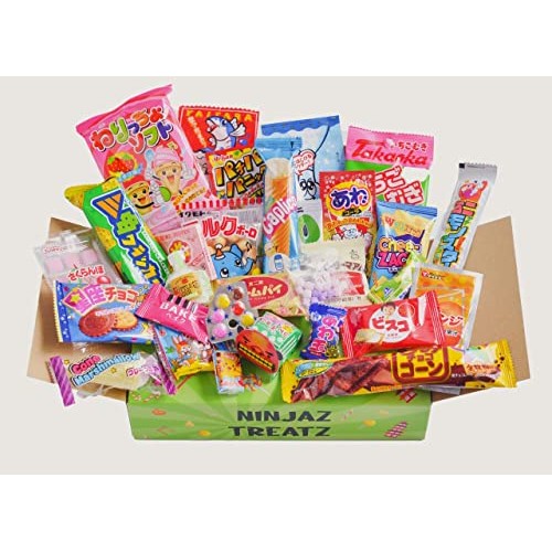 30 Japanese Snacks & Candy Box Japanese Dagashi sweets
