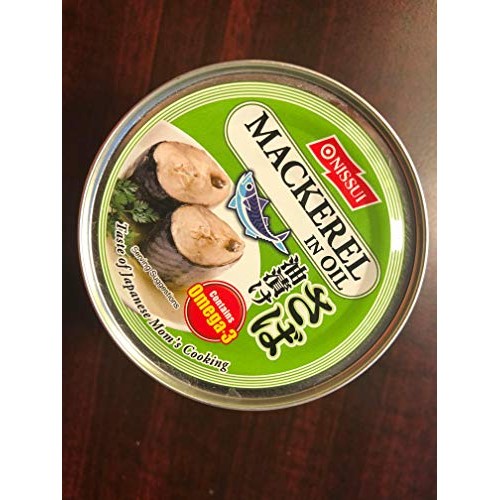 10 X Nissui Japanese Style Mackerel In Oil 6.7 Oz 190G - Glute