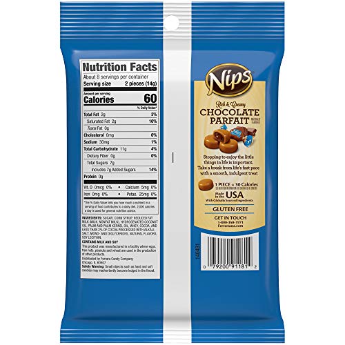 Nips Chocolate Parfait, 4 Oz Pack Of 12