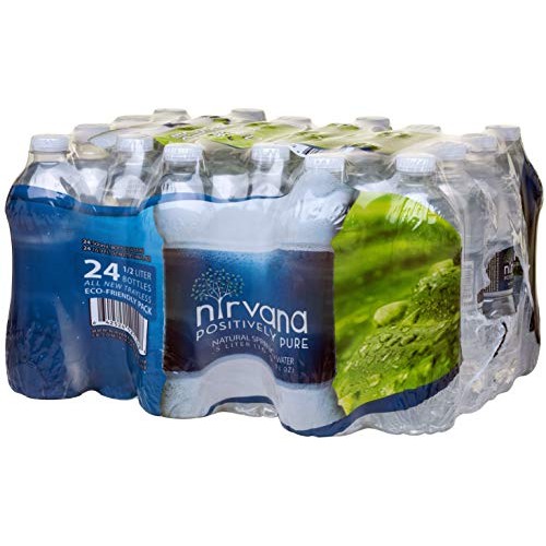 Nirvana Natural Spring Water, 24-Pack Of 16.9 Oz. Bottles Nirvana Natural Spring Water, 24-Pack Of 16.9 Oz. Bottles