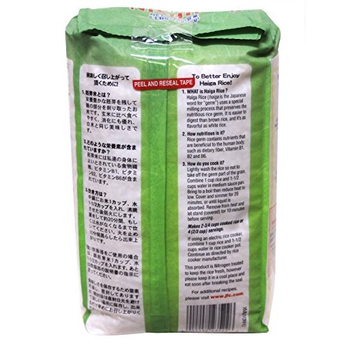 5 Pounds Nishiki Haiga Rice, Pack of 1