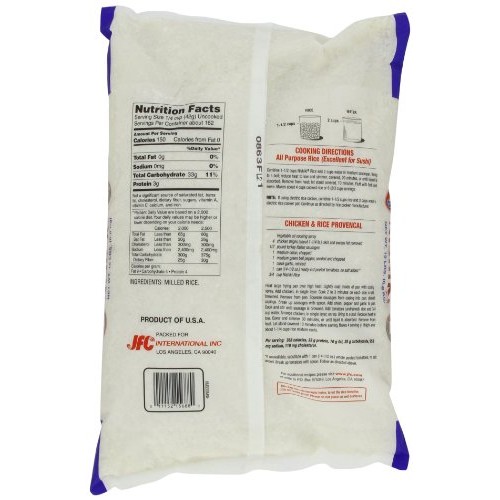 Nishiki Premium Rice, Medium Grain, 240 Oz, Pack Of 1