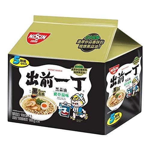 Nissin Demae Ramen Instant Noodle 3.5Oz Tonkotsu Pork With Gali