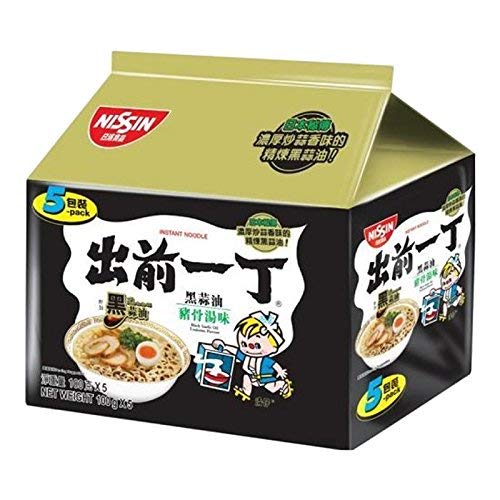 Nissin Demae Ramen Instant Noodle 3.5Oz Tonkotsu Pork With Gali