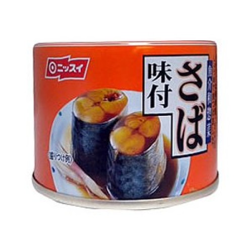 Nissui Saba Fish Can Mackerel In Teriyaki Soy Sauce Paste 6.70