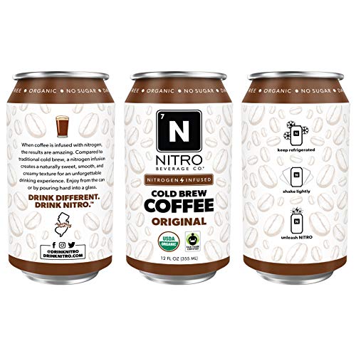 Nitro Beverage Co. | 12-Pack 12 Fl Oz | Original Nitro Cold Br