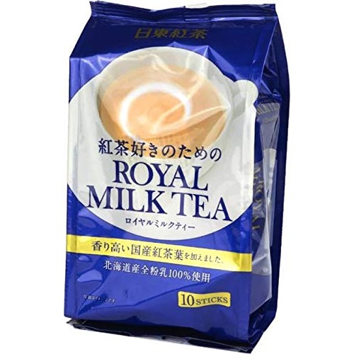 Twin Pack Royal Milk Tea Hot Cold Nitto Kocha 10 Pouch Pack Tot