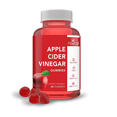 NIWALI Apple Cider Vinegar Gummy Vitamins - Immunity and Detoxif...