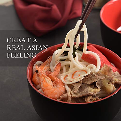 Japanese Ceramic Ramen Bowls, 38 Ounce Deep Pho Bowl For Soup, C