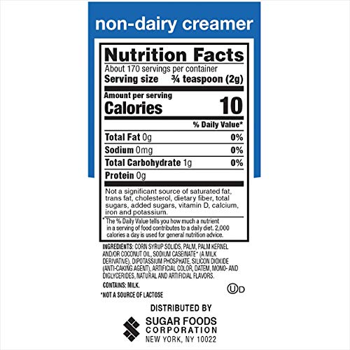 Njoy Coffee Creamer, 12 Ounce Pack Of 6 - Non-Dairy, Easy Pou