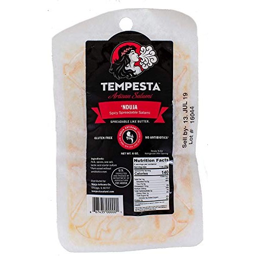 Nduja Spicy Spreadable Salami - 6 Oz