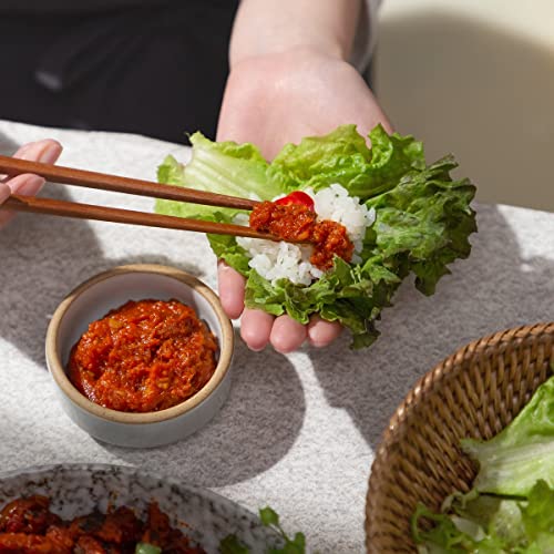 [NO BRNAD] Seasoned Soybean Paste 500g/17.6 FL oz. Spicy and Sal...