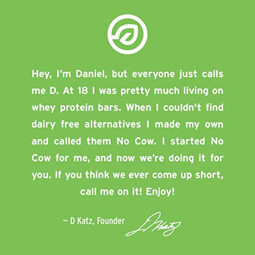 No Cow Protein Bars, Sticky Cinnamon Roll, 22G Plant Based Vegan