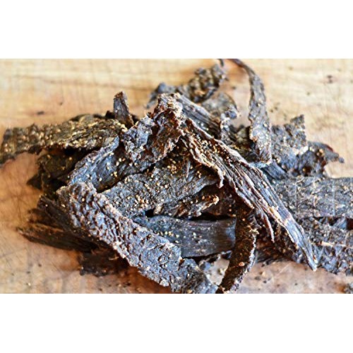 No Mans Land Black Pepper Beef Jerky High Protein Low Calorie L