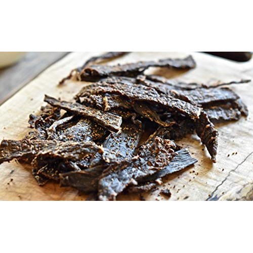 No Mans Land Black Pepper Beef Jerky High Protein Low Calorie L