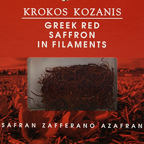 Krokos Kozanis Greek Red Saffron In Filaments, 1 Gr