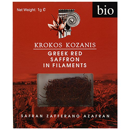 Krokos Kozanis Greek Red Saffron In Filaments, 1 Gr
