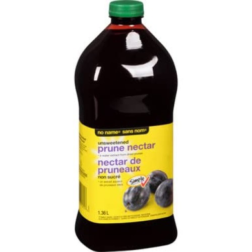 No Name Unsweetened Prune Nectar Juice 1.36L/46 fl.oz. {Import...