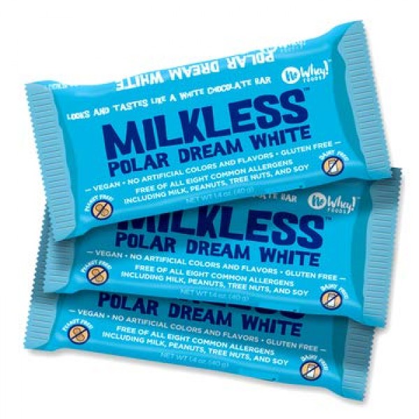 Milkless Polar Dream White Chocolate Bars 3 Pack - Gluten Free