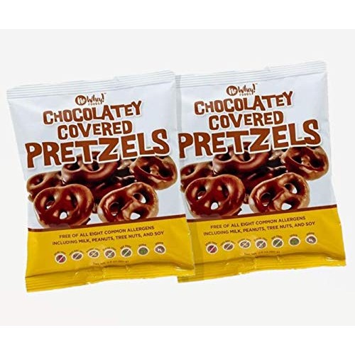 No Whey Foods - Chocolatey Covered Pretzels 2 Pack - Vegan Cho