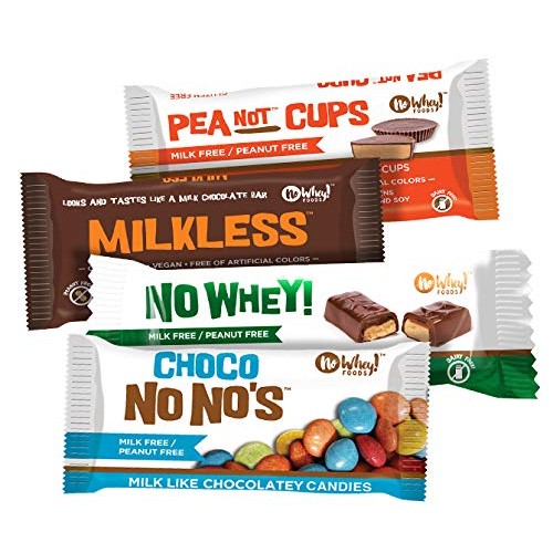No Whey Foods - Four Pack Favorite Sampler Milkless Bar, Choco