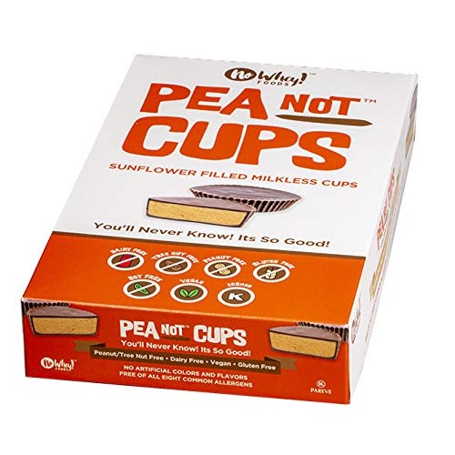 No Whey Foods - Large Chocolate Peanot Butter Cups 12 Pack - P