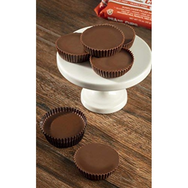 No Whey Foods - Large Chocolate Peanot Butter Cups 4 Pack - Pe