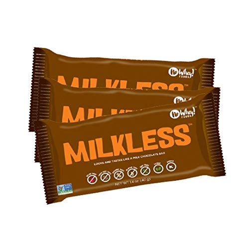 No Whey Foods - Milkless Chocolate Bars 3 Pack - Vegan, Dairy