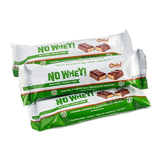 No Whey Caramel Nougat Chocolate Candy Bar 3 Pack