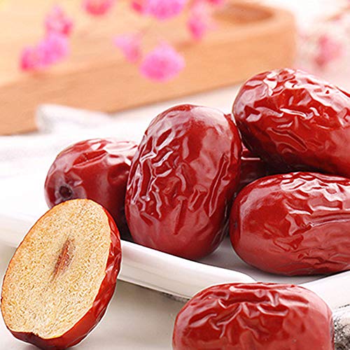 16 Oz Organic Dates Dried, Medjool In Resealable Bags, Red Dates
