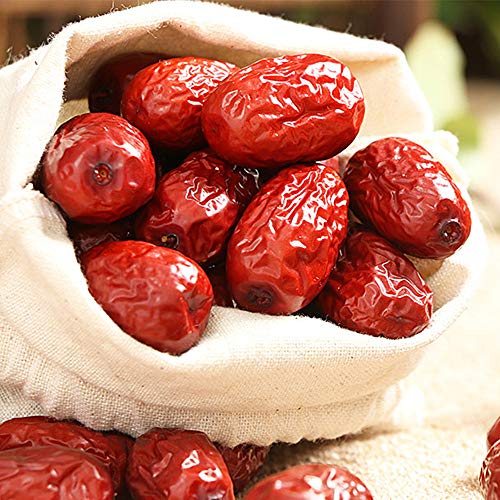 16 Oz Organic Dates Dried, Medjool In Resealable Bags, Red Dates
