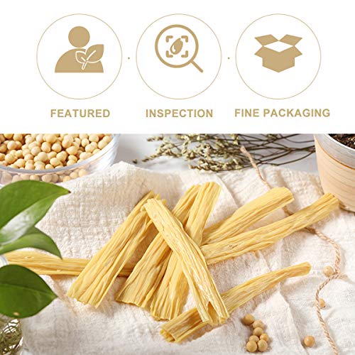Dried Beancurd Sticks, Non-Gmo Soybean Curd Skin, Natural Asian Dried Beancurd Sticks, Non-Gmo Soybean Curd Skin, Natural Asian