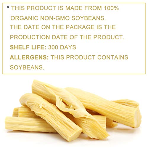 Dried Beancurd Sticks, Non-Gmo Soybean Curd Skin, Natural Asian Dried Beancurd Sticks, Non-Gmo Soybean Curd Skin, Natural Asian