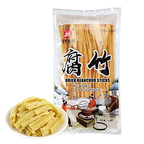 Dried Beancurd Sticks, Non-Gmo Soybean Curd Skin, Natural Asian Dried Beancurd Sticks, Non-Gmo Soybean Curd Skin, Natural Asian
