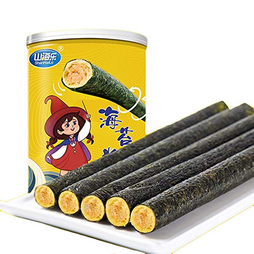 Roasted Seaweed Roll, Natural Seaweed Crisps Snack, Rich In Vita