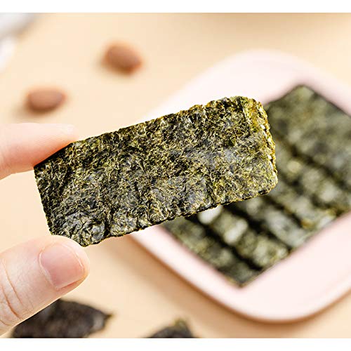 Seaweed Crisps Snack, Natural Roasted Seaweed Sheets, Keto, Vega