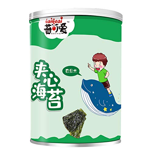 Seaweed Crisps Snack, Natural Roasted Seaweed Sheets, Keto, Vega